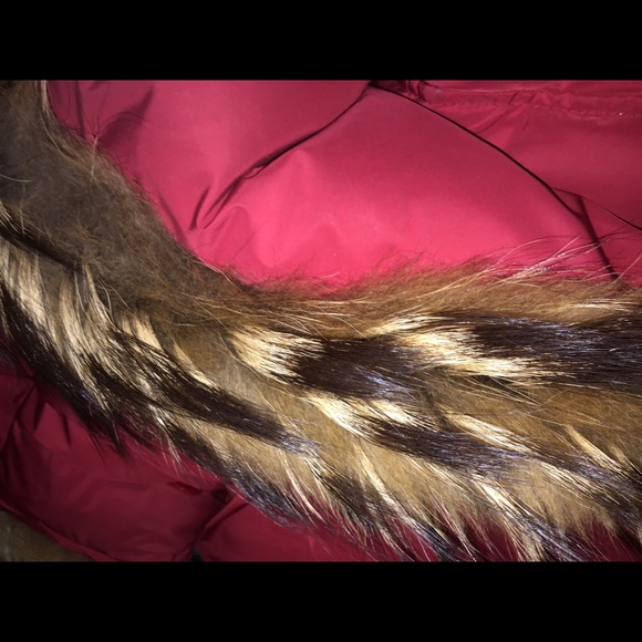 Used Mackage  burgundy Coat - Picture 2 of 4